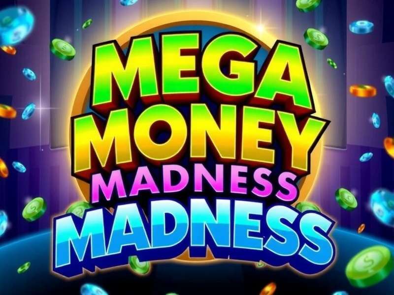 Official Mega Money Madness Logo Mega Money Madness Game Logo